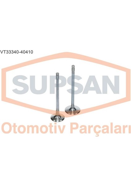 VT33340-40410 - Subap Emme Egzoz Opel 1.4i 16V/1.6I 16V 94-02 32619