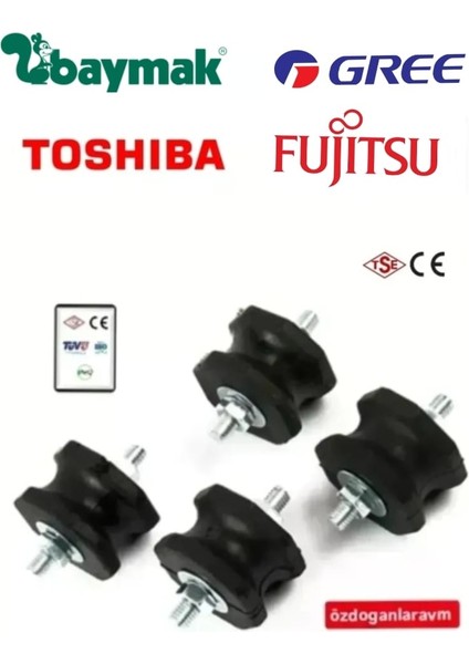 Altıgen Klima Takozu - 4 Adet fiyatları