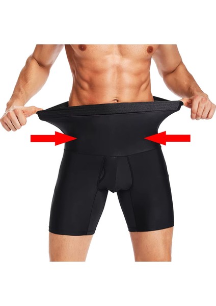 Erkek Korse Göbek Bel Şekillendirici Inceltici Sıkilaştırıcı Düzleştirici Korseli Külot Boxer Korse fiyatları