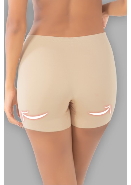 Arnee Dikişsiz Toparlayıcı Şekillendirici Iz Yapmaz Lazer Kesim Anti Selülit Kadın Boxer Korse fırsatları