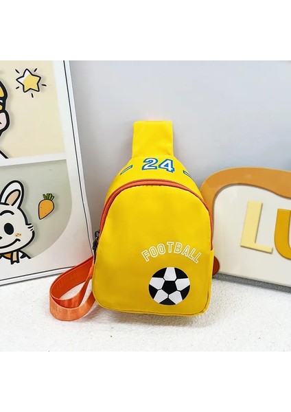 Spor Tarzı Çocuk Göğüs Çantaları Basit Gündelik Erkek Kız Çapraz Çantalar Anaokulu Omuz Çantaları Açık Seyahat Çocuk Madeni Para Takip: Siyah (Yurt Dışından)