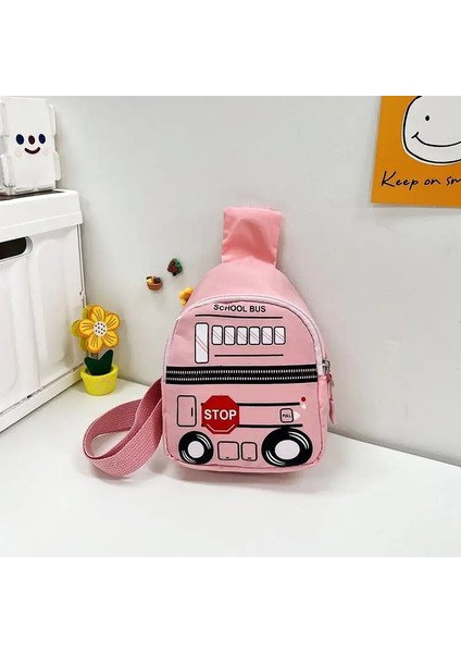 Araba Çocukları Göğüs Çanta Küçük Çocuk Yakışıklı Haberci Çanta Bebek Gezi Sırt Çantası Kız Bebek Bel Çanta Trendycolor: Pembe (Yurt Dışından)