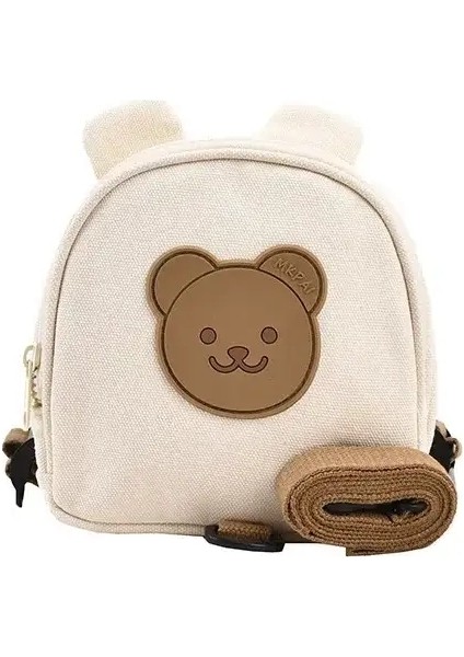 Koreli Çocuklar Sırt Çantası Yuvarlak Kawaii Kız Anaokulu Için Çocuk Çantaları Erkek Okul Çantası Karikatür Ayı Tavşanı Toddler Bagcolor: 30X20CM (Yurt Dışından)