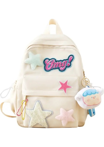 Çocuk Naylon Okul Çantaları Için Çocuklar Sırt Çantası Ana Çocuk Çantaları Kız Toddler Sırt Çantaları Kız Sınıfı Için Sevimli Sırt Çantası Kız Sınıfı Çantalar: Mavi/boyut: Bir Beden (Yurt Dışından)