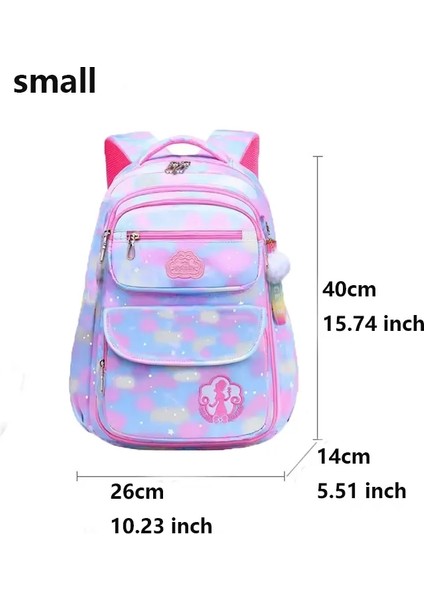 Çocuklar Kız Sırt Çantası Okul Çantası Pembe Çocuk Için Pembe (Yurt Dışından)
