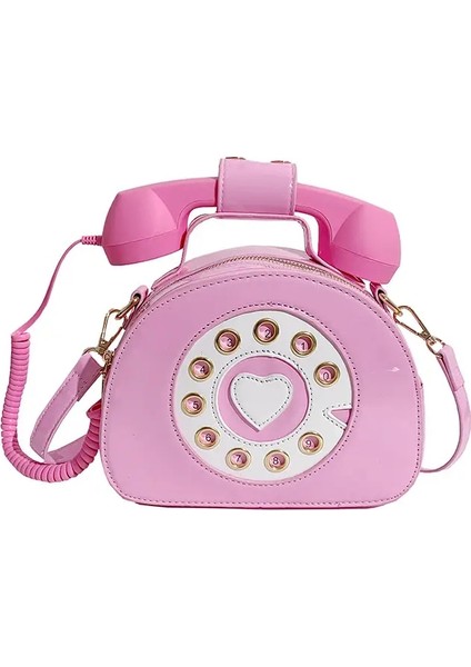 Çocuklar Messenger Çanta Karikatür Anne Çocuklar Çanta Kız Sevimli Kadınlar Crossbody Çantalar Telefon Çantaları Seyahat Çantaları Bolsas Para Niños Mochila Renk: Pembe (Yurt Dışından)