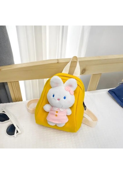 Çocuk Karikatür Sırt Çantaları Için Çocuklar Sırt Çantaları Tavşan Toddler Sırt Çantası Ana Çocuk Çantaları Kız Okul Çantaları Okul Öncesi Çantalar Için Renk: Sarı/boyut: Tek Beden (Yurt Dışından)