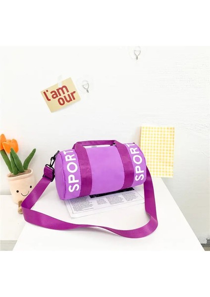Kadın Çanta ve Çantalar Için Küçük Tote Çantalar Seyahat Çantaları Ana Çocuk Çantası Kız Için Kız Sınıf Çantaları Sevimli Sırt Çantaları С Bolsa Renk: Mor (Yurt Dışından)
