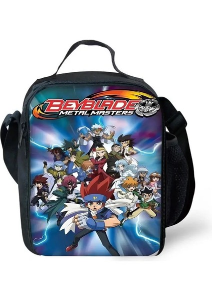 Çocuk Yalıtımlı Anime Beyblades Erkek ve Kız Öğrenci Açık Hava Piknik Önleyici Termal Soğutucu Öğle Yemeği Kutusu Renk: 6 (Yurt Dışından)