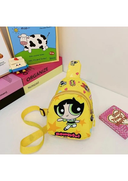 Power Kızlar Yaka Çocuk Backpacks Kızlar Öğrenci Doğum Günü Hediyesi Okul Çantaları Kamp Dalı Tek Omuz Çantası Hediyesi (Yurt Dışından)