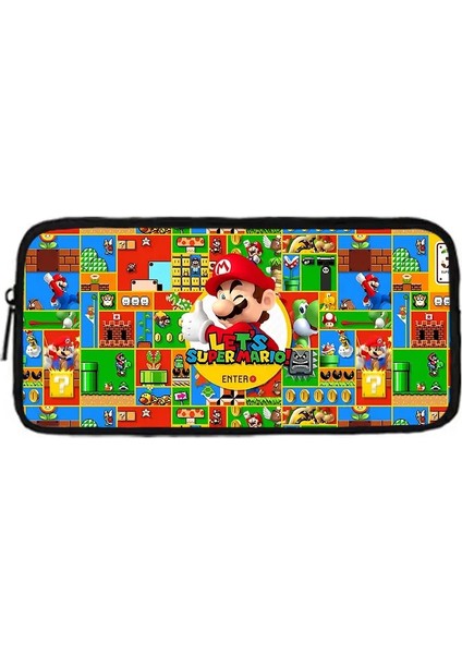 Oyun Bros 3 Pcs Set Çocuk Okulu Sırt Çantası Öğle Yemeği Çantaları, Kalem Çantaları, Erkekler Için Okul Çantaları M-Marios Kızlar En Iyi Hediye Süper Renk: BD-169BDHJJ27A5 (Yurt Dışından)