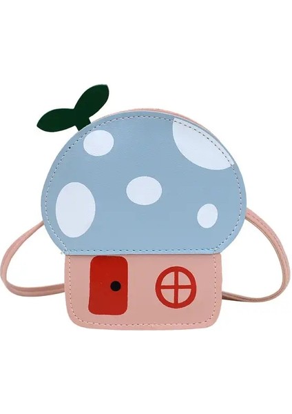 Yeni Kıdak Messenger Taba Eğlence Karar Evi Evi Bıyde Bıyd Bıyd Prensesi Omuz Bag Girls Hediyeler: Mavi (Yurt Dışından)