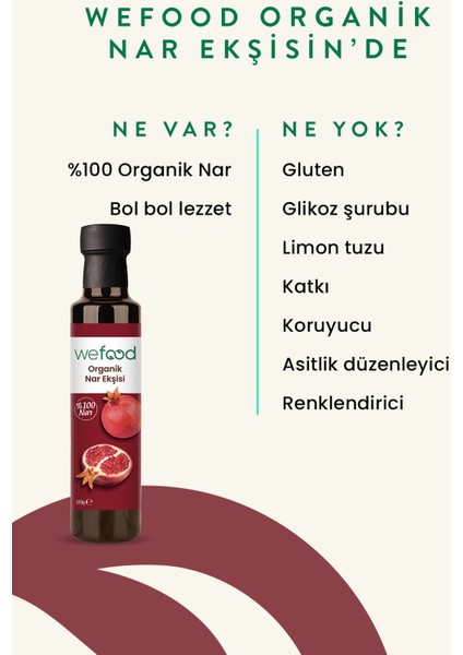 Organik Nar Ekşisi 350 gr 8681749104789 modelleri