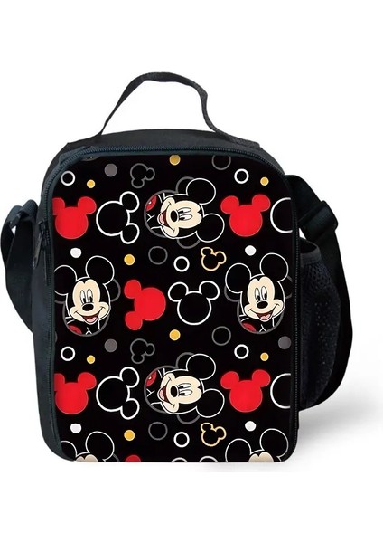 Karikatür Fare Mickeys Minnies Erkek Kız Öğrenci Açık Mekan Piknik Için Büyük Kapasite Çantası Yalıtımlı Termal Termal Soğutucu Öğle Yemeği Kutusu Renk: CB171DM01A3/BOYUT: 25X20X5CM (Yurt Dışından)