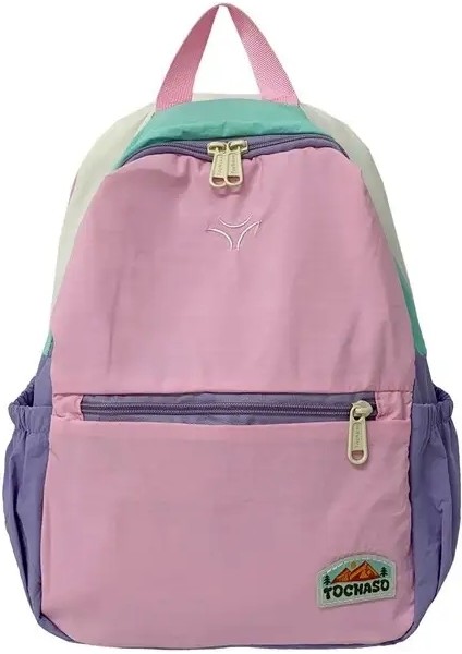 Çocuklar Sırt Çantası Moda Renk Kontrastı Anaokulu Öğrenci Sırt Çantası Okul Çantaları Kız Için Sınıf Çantası Toddler Sırt Çantaları Mochila Sac Renk: Pembe/boyut: Tek Beden (Yurt Dışından)