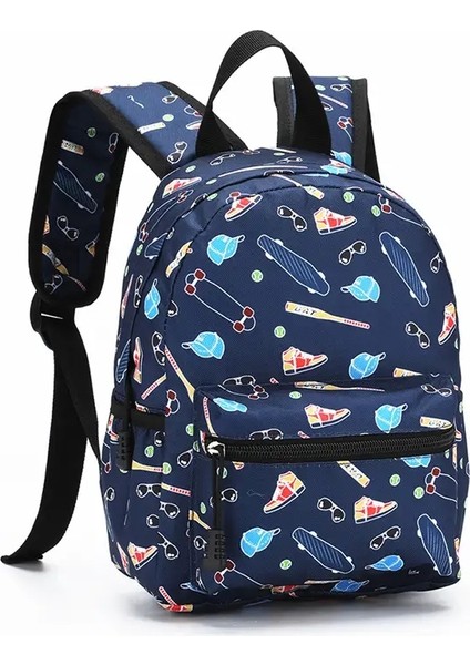 Şık Karikatür Çocuklar Sırt Çantası Hafif Okul Çantası Çocuklar Için Omurga Deste Büyük Kapasite 10.6 Inç Bookbag Anaokulu Renk: N0207S/BOYUT: S Boyutu 27 cm (Yurt Dışından)