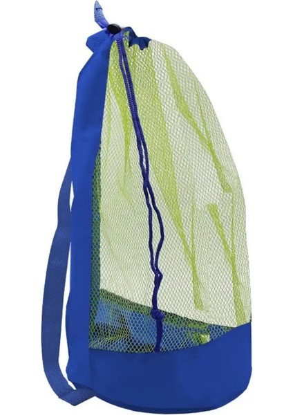 Uygun Büyük Kapasiteli Plaj Çantası Katlanabilir Hafif Yüzme Sırt Çantası Hızlı Kuru Nefes Alabilen Örgü Depolama Çantası Açık Kamp: Yeşil (Yurt Dışından)