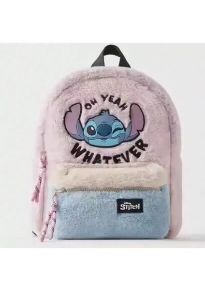 Miniso Yeni Mickey Mouse Cartoon Moda Sırt Çantası Kadınlar Minnie Canvas School Bag Büyük Kapasite Sırt Çantası Kızlar Mochila Renk: F (Yurt Dışından)