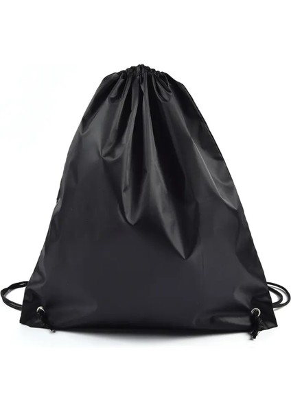 Taşınabilir Erkek Kadın Spor Salonu Çanta Çekme Çorba Kemeri Su Geçirmez Katlanabilir Sırt Çantası Ayakkabıları Yoga Çalışan Fitness Seyahat Çantası Renk: Siyah/boyut: 2 Adet (Yurt Dışından)