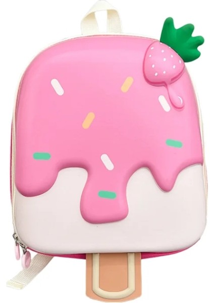 2024 Yeni Kore Versiye Decream Şekil Çocuklar Sırt Çantası Anaokulu Okul Çantası 3-5 Yaşındaki Erkek Kız Kızlar Sevimli Çocuklar Çanta Renkleri: 28X24X10CM A (Yurt Dışından)