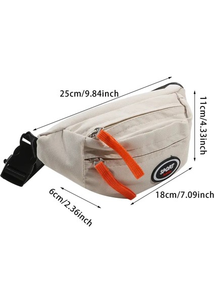 Yeni Moda Sevimli Çocukların Göğüs Çantası Bir Omuz Crossbody Fanny Paketi Tuval Diyagonal Çanta Kız Çocuk Fermuarlı Çanta Parası Pursecoor: Yeşil (Yurt Dışından)