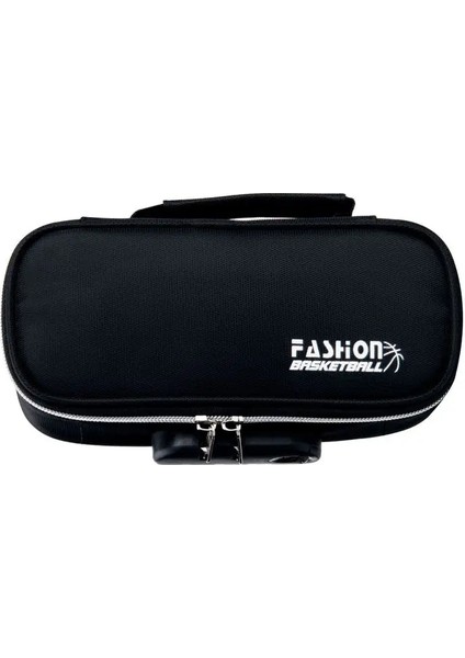 Taşınabilir Şifre Kilitli Kalem Kılıfı Çocuk Kanvas Kalem Çantası Büyük Kapasiteli Kalem Kılıfları Çanta Çocuk Kalem Kılıfı Hediyeler Öğrenci Istasyoncu: Mor (Yurt Dışından)