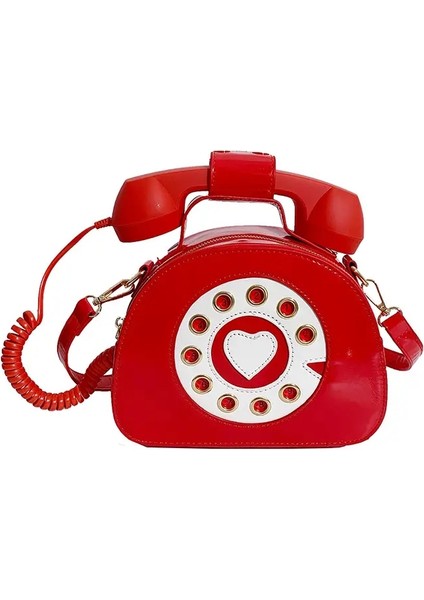 Çocuklar Messenger Çanta Karikatür Anne Çocuklar Çanta Kız Sevimli Kadınlar Çapraz Kanatlı Çantalar Telefon Çantaları Seyahat Çantaları Bolsas Para Niños Mochila Renk: Kırmızı (Yurt Dışından)