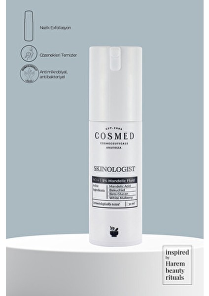Skinologist 5% Mandelik Fluid Cilt Tonu Eşitsizliklerini Azaltan 30 Ml modelleri