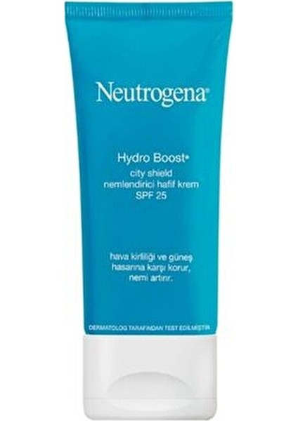 Hydro Boost NeMlendirici Hafif Krem SPF 25 Tüm Cilt Tipleri İçin 50 Ml fırsatları