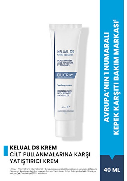 Kelual DS Krem NeMlendirici Etkiyle Kızarıklığı Azaltan 40 Ml Normal Ciltler İçin fırsatları