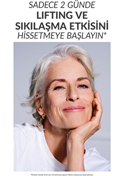 Anew Platinum Lift & Tighten Onarıcı Gece ve Gündüz Krem Paketi 2×50 Ml Tüm Cilt Tipleri İçin