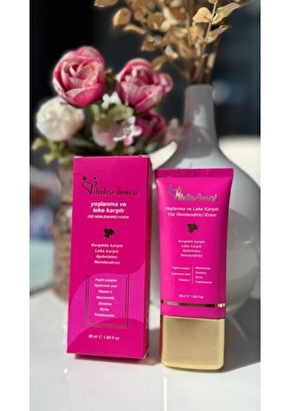 NeMlendirici Yüz Kremi Kırışıklık ve Leke Karşıtı Etki 50 Ml Tüm Cilt Tipleri İçin
