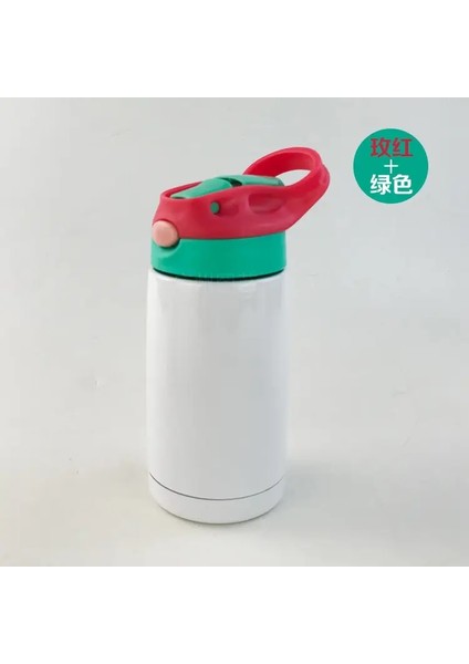 350ML Süblimasyon Boş Paslanmaz Çelik Içme Suyu Şişesi Spor Açık Termos Şişesi Içecek Şişesi Çocuklar Için Çocuk (Yurt Dışından)