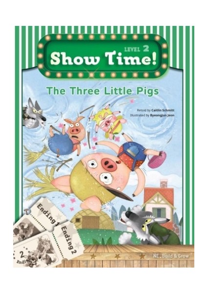 The Three Little Pigs +Workbook +Multirom (Show Time Level 2) - Caitlin Schmitt fiyatları