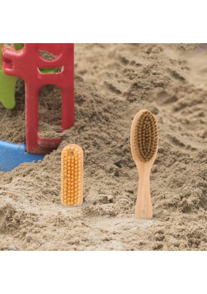 2pcs Kum Temizleyici Plaj Fırçası Kum Taşınabilir Hafif Plaj Temelleri Surf Essential Oyuncaklar Araçları (Yurt Dışından)