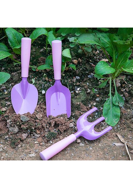Bahçe Aracı Çocuk Bahçe Araçları Kum Kürek Kazma Oyuncaklar Plaj Sandbox Oyuncakları Plastik Çocuk Hafif Metal Parlak (Yurt Dışından)