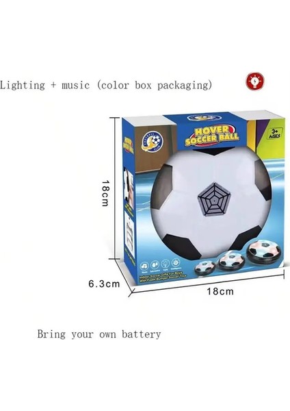 Levitasyon Futbol Oyuncak Hava Yastığı Yüzen Köpük Futbol Topu Çocuk Oyuncak 3 Ila 6 Yaş Çocuklar Futbol Oyuncaklarını Askıya Alıyor Renk: Kırmızı (Yurt Dışından)
