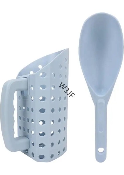 W3JF Mineral Tespit ve Açık Mekan Plajı Funcolor Için Tüm Yaş Kum Elçisi ve Kürek Seti: Mavi (Yurt Dışından)