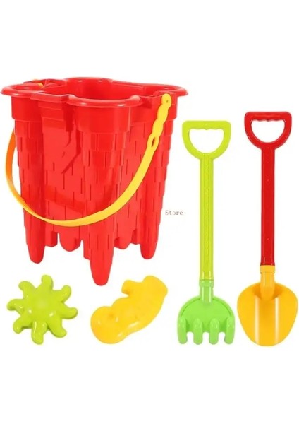 96GC Güvenli Kum Oyunu Çocuklar Için Set Plajı Oyun Açık Eğlence Kum Havuzu Bahçe Alet Kitleri Kum ve Kar Etkinliği Için 5 Pcs/setcolor: Sarı (Yurt Dışından)