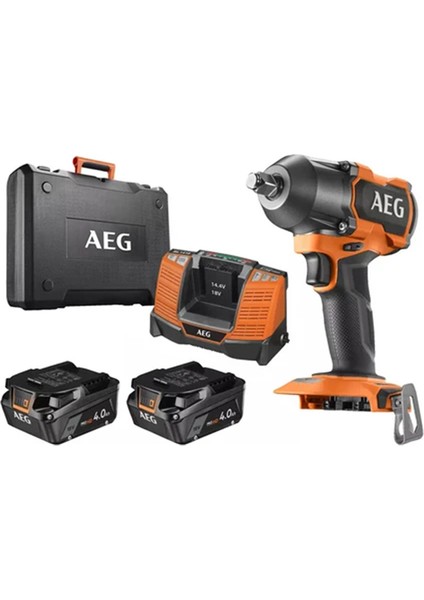 BSS 18MTF12BL-402C 1/2 Akülü Darbeli Somun Sıkma ve Sökme Makinesi 785Nm 18V 4Ah