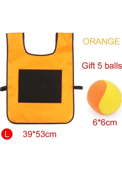 Çocuklar Spor Oyuncaklar Yumuşak Toplarla Yapışkan Top Yelekler Renkli Ebeveyn Çocuk Egzersiz Açık Hava Etkinliği Oyunu Dodgeball Tmzcolor: S Green 5ball (Yurt Dışından)