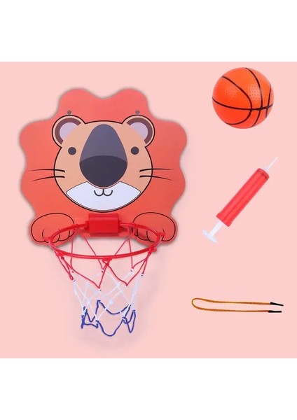 Bebek Oyuncaklar Basketbol Topu Dinozor Oyuncak 3 Ila 6 Yaşındaki Çocuk 1 Yıllık Çocuk Açık Kapalı Spor Masası Gamecolor: Aslan Bir Set (Yurt Dışından)