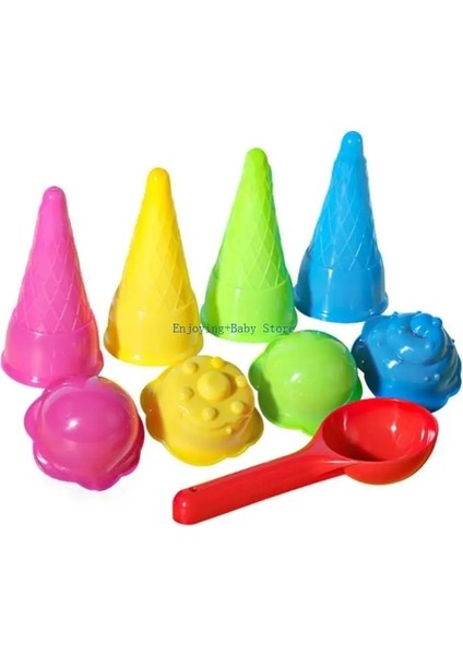 770B Çocuklar Plaj Oyuncak Dondurma Kalıp Çocuklar Için Dondurma Maker Bahçecilik Için Kar Arka Beach Beach Gadgets Kum Aracı (Yurt Dışından)