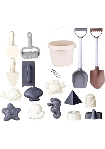 W3JF Yaz Plaj Oyuncak Kum ve Su Oyuncak Gadget Plaj, Park ve Arka Bahçe Aktiviteleri Için Set Renk: 21839 (Yurt Dışından)