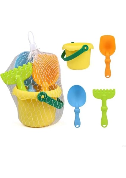 BX0D Canlı Plaj Oyuncak Kum Oyunu Çocuklar Için Set Seti Hafif ve Taşınabilir Plaj ve Arka Bahçe Gadgets Eğlence Playcolor: Yeşil (Yurt Dışından)