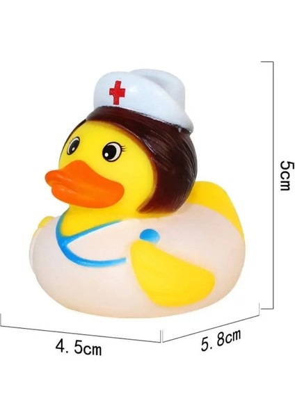 Yürümeye Başlayan Bebek Bebek Oyuncaklar Oyuncaklar Küçük Sarı Ördek Banyosu Oyuncak Sıkma Ses Kauçuk Ördek Oyuncakları Yüzme Komik Oyuncak: 06 (Yurt Dışından)