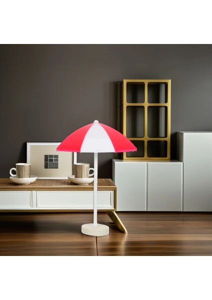 5 Set Mini Plaj Şemsiyesi 5 Set Minyatürler El Sanatları Dollhouse Sahil Küçük Güneşlik Bahçe Fotoğrafçılık Prop Toys Mobilya (Yurt Dışından)