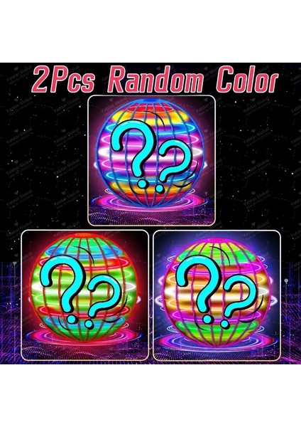 LED Işıklar Drone Sarkık Top Uçan Top Boomerang Flyorb Sihirli Sinek Nova Orb Uçan Spinner Fidget Oyuncaklar Çocuk Aile Hediye Rengi: Uzaktan Kumanda (Yurt Dışından)