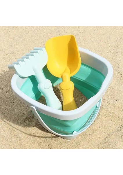 1 Set Kova Plajı Kum Oyun Oyuncakları Plastik Kürek Plajı Kova Oyuncakları Hafif Taşınabilir Plaj Oyun Oyuncaklar Plaj Parti Renk: Mavi 3pcs (Yurt Dışından)