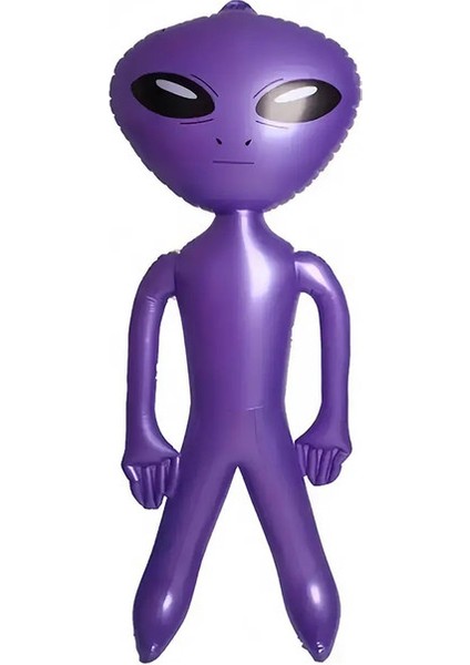 Sınır Ötesi Nokta Şişme Uzaylı Bebek, Cadılar Bayramı Dekorasyon Oyuncağı, Çizgi Film Hava Modeli Şişme Uzaylı Boyutu: 83CM/RENK: 1pcs-Purple (Yurt Dışından)